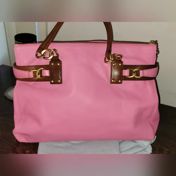 Super rare Y2k huge Juicy Couture pink burgundy bag - Picture 8 of 16